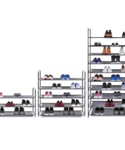 Shoe Rack Storage Shelves - 3, 5 or 10 Tiers