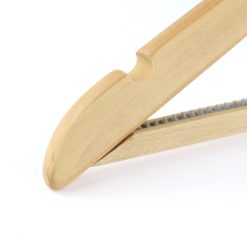 Non-Slip Wooden Suit Hanger Notches