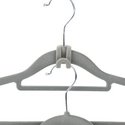 Grey Velvet Hanger Connector