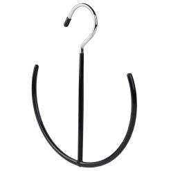Alternative view of Scarf Hanger/Belt Hanger, Set of 2, Metal with Soft Non-Slip Coating