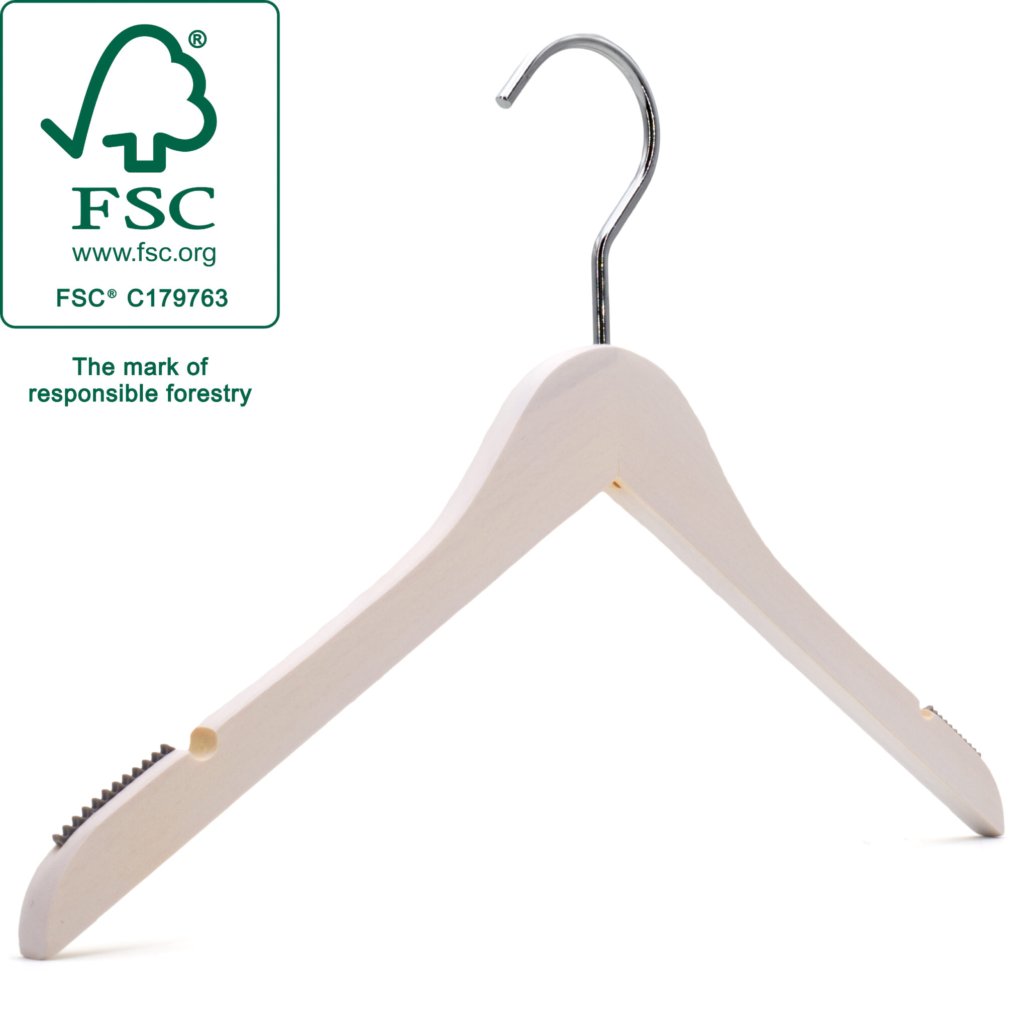 Luxury White Wood Coat Hangers Premium Hangers The Hanger Store