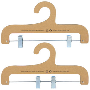 Alternative view of Eco-Friendly Clip Hanger, 35cm, from Recyclable FSC Paper Fibreboard