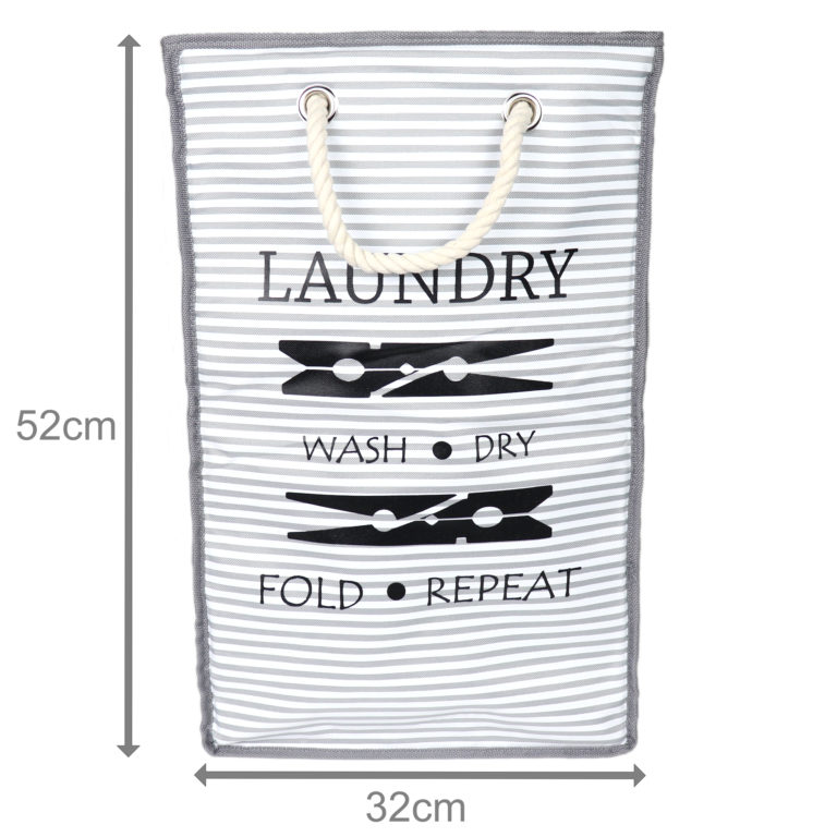 Collapsible Laundry Basket Foldable Laundry Bag/Bin The Hanger Store