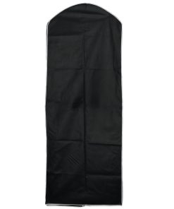 Alternative view of Long Dress Cover, Black with White Trim, 6ft (1.83m)