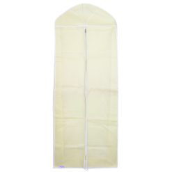 Long Dress Cover, Ivory with White Trim, 6ft (1.83m)