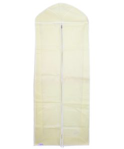 Long Dress Cover, Ivory with White Trim, 6ft (1.83m)