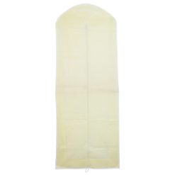 Alternative view of Long Dress Cover, Ivory with White Trim, 6ft (1.83m)
