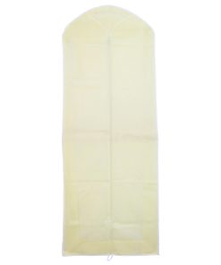 Alternative view of Long Dress Cover, Ivory with White Trim, 6ft (1.83m)
