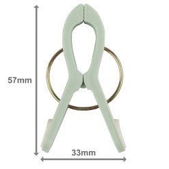 Alternative view of Plastic Clothes Pegs/Clips for Laundry & Washing Line, Pack of 40