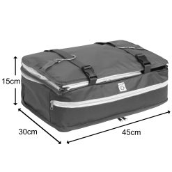 Travel Hanging Closet Closed With Dimensions