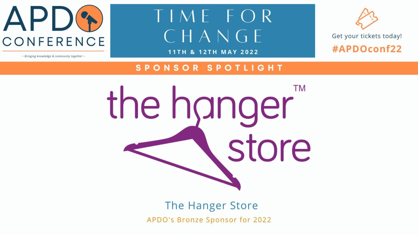 The Hanger Store APDO Bronze Sponsorship