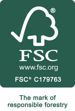 The Hanger Store's FSC certification mark in green