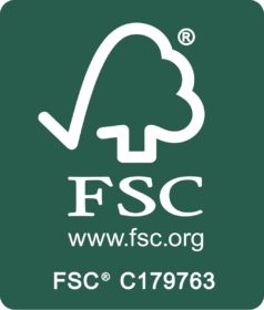The Hanger Store's FSC certification mark in green