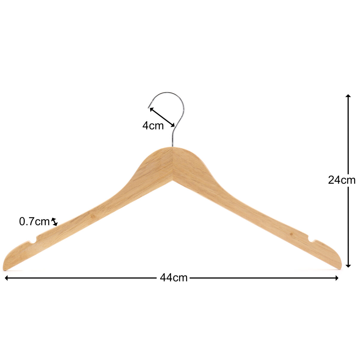 Slimline Wooden Tops Hanger Eco Hangers The Hanger Store