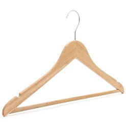 Slimline Wooden Suit Hanger Angled Image