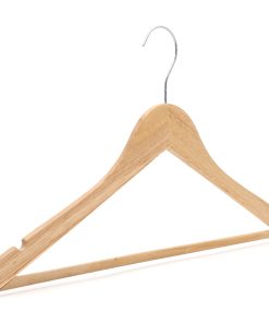 Slimline Wooden Suit Hanger Angled Image