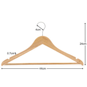 Slimline Wooden Suit Hanger