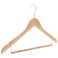 Slimline Wooden Drop Bar Hanger FSC Angled Pic
