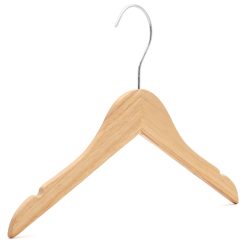 Slimline Wooden Children's Hanger Angled Image