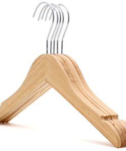 Alternative view of Slimline Wooden Children's Hanger, Eco-Friendly FSC-Certified Wood, 30cm