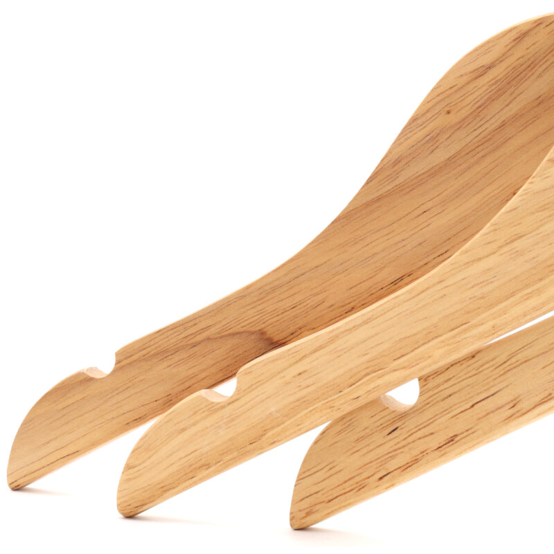 Slimline Wooden Children's Hangers - Closeup Image