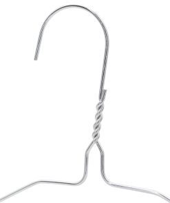 Metal Wire Coat Hanger closeup image of hook