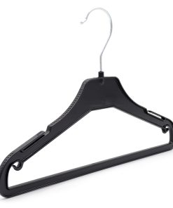 Childrens Plastic Suit Hanger, 30cm, Black