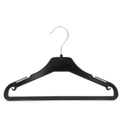 Alternative view of Childrens Plastic Suit Hanger, 30cm, Black