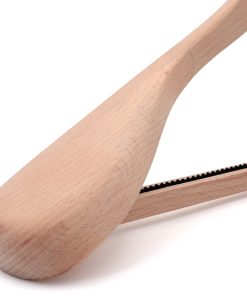 Broad Beechwood Jacket Hanger, Non-Slip Bar, FSC-Certified Sustainable Wood, 45cm