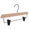 Beechwood Clip Hanger, FSC-certified, with black metalwork